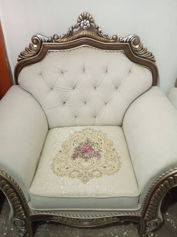 7 seater sofa set with cushion 1