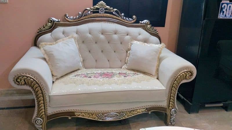 7 seater sofa set with cushion 4