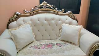 7 seater sofa set with cushion