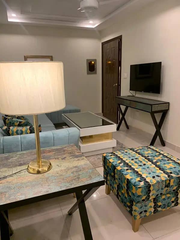 One Bed Full Furnished Flat Availble For Rent 4
