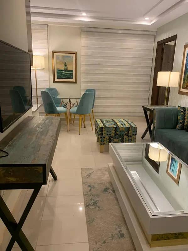 One Bed Full Furnished Flat Availble For Rent 5