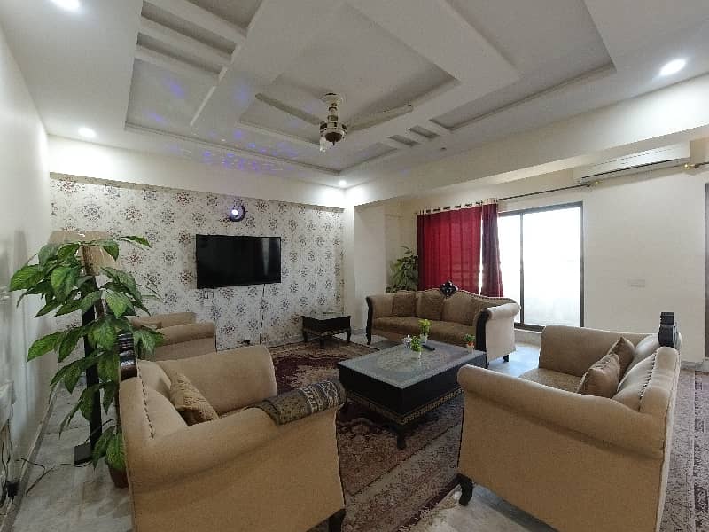 On Excellent Location 2100 Square Feet Flat For sale In Khudadad Heights Islamabad 1
