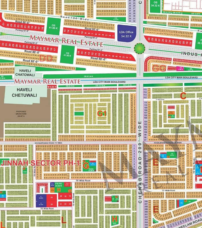 LDA City LAHORE 10 Marla Plot For Sale ALL Duse Clear 1