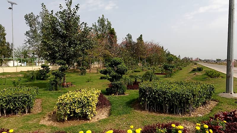 LDA City LAHORE 10 Marla Plot For Sale ALL Duse Clear 9