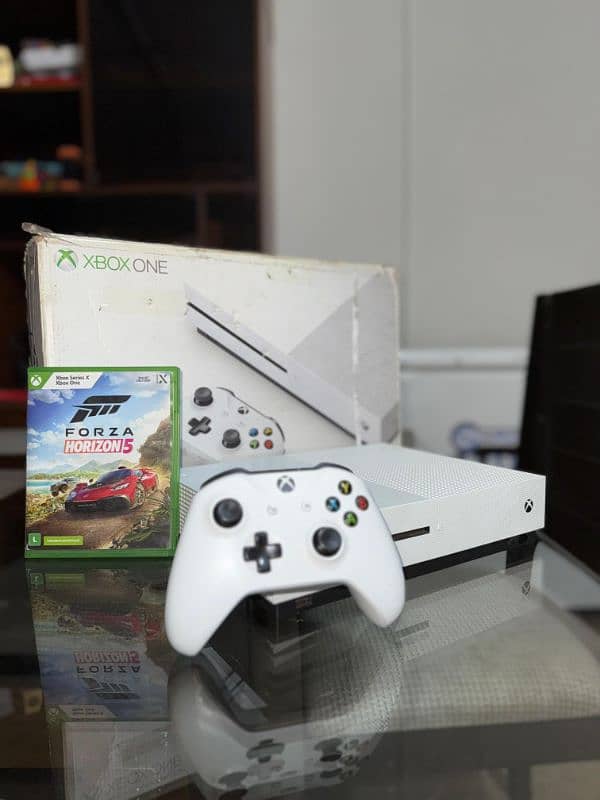 xbox one s 1tb full new used 1 month only 0