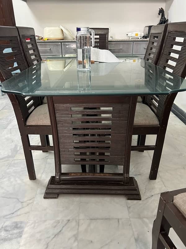 pure shesham wood dining table 2