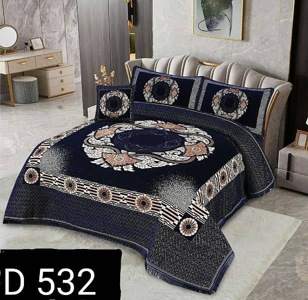 bedsheets 4 piece walvat jaquard 5