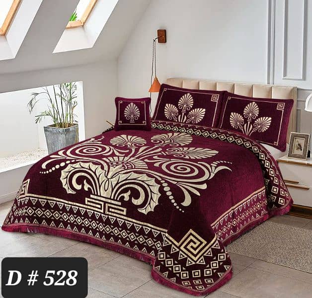 bedsheets 4 piece walvat jaquard 6
