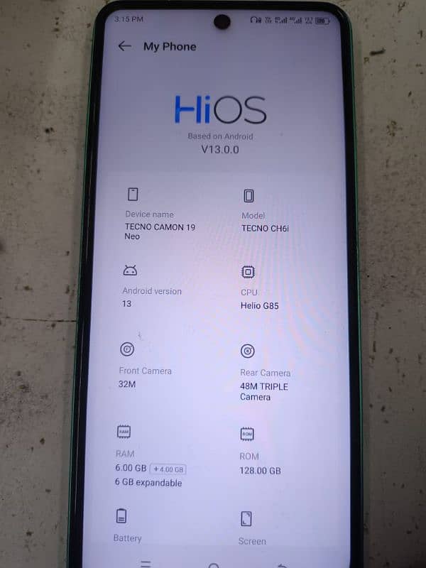 tecno common 19 new 2
