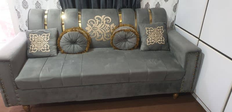 5 seater full sofa set 2
