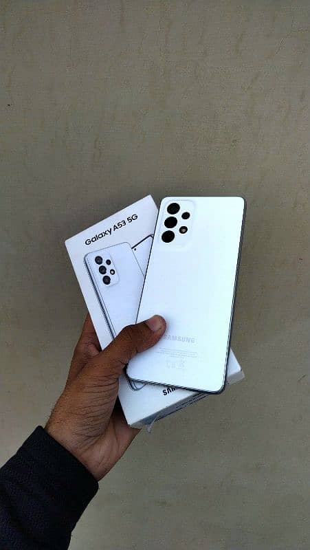 Samsung Galaxy A53 5G with box ( 12GB | 128GB ) like-new Only Exchange 0