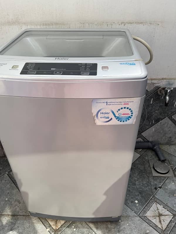 Haier washing machine 8