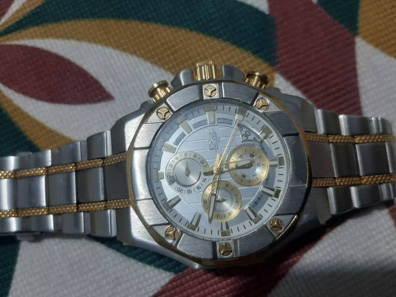 Daniel steiger two tone phantom chronograph men watch for sale 3