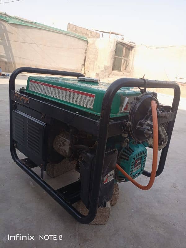 Jesco J-3000S 3KVA Generator | Dual Fuel | Excellent Condition 4