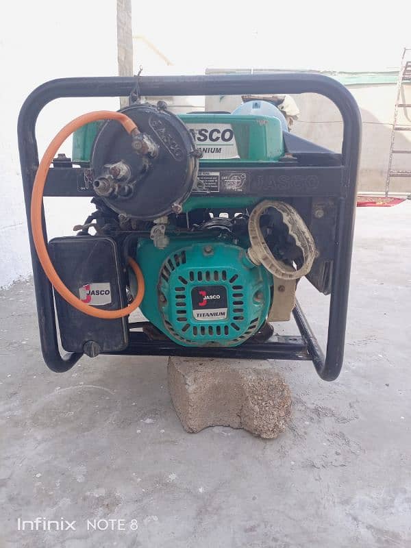 Jesco J-3000S 3KVA Generator | Dual Fuel | Excellent Condition 8