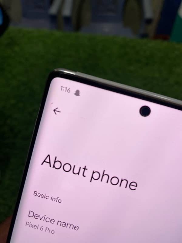 google pixel 6 pro all ok no any problem no open 11