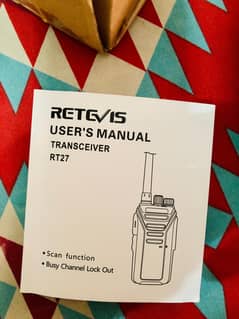 Retevis RT27 Walkie-Talkie (3 Pieces)