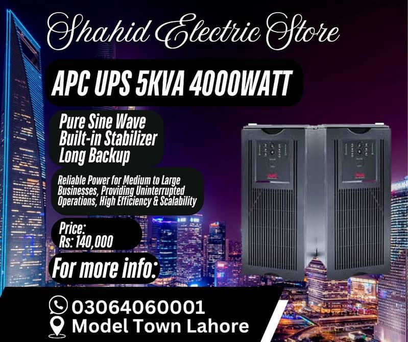 APC UPS SUA 3000rm, 3000smt, 3kv Tower  ups long backup model 19