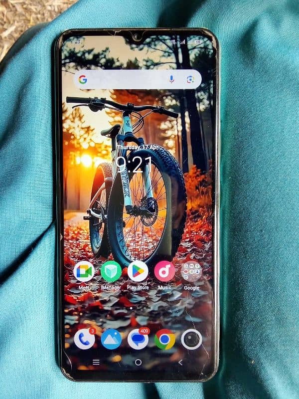 Vivo Y03 with one month warranty 10 by 10 condition with box charger 1