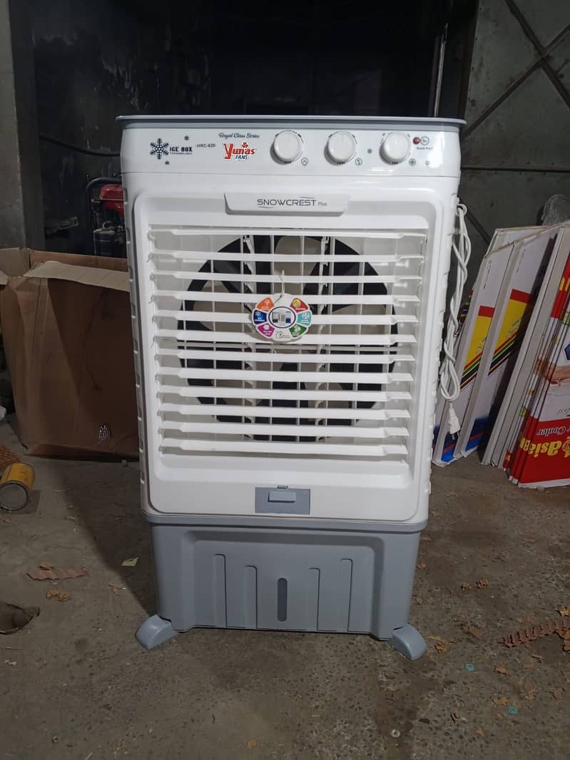 Room Air Cooler pure plastic body new box pack M#YC 515 0