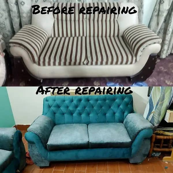 Sofa Repair / Sofa / Sofa Making / Furniture Polish / Fabric Change 3