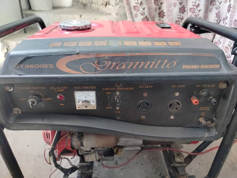 3KVA GRANNITTO GT3600 GENERATOR 1
