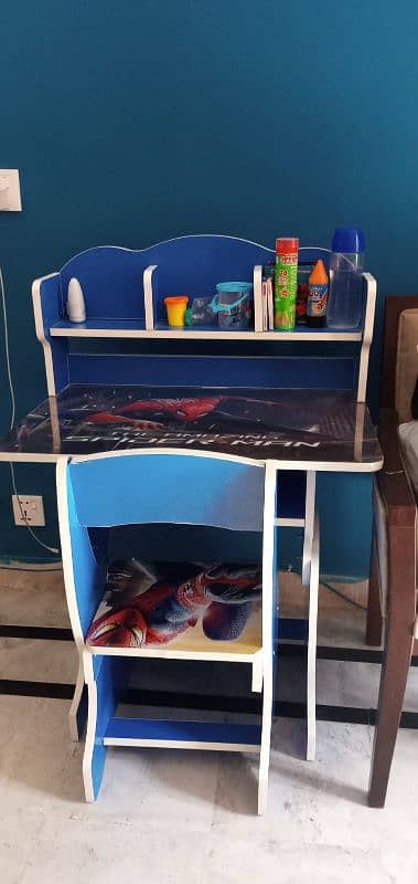 Study table for kids with chair 0