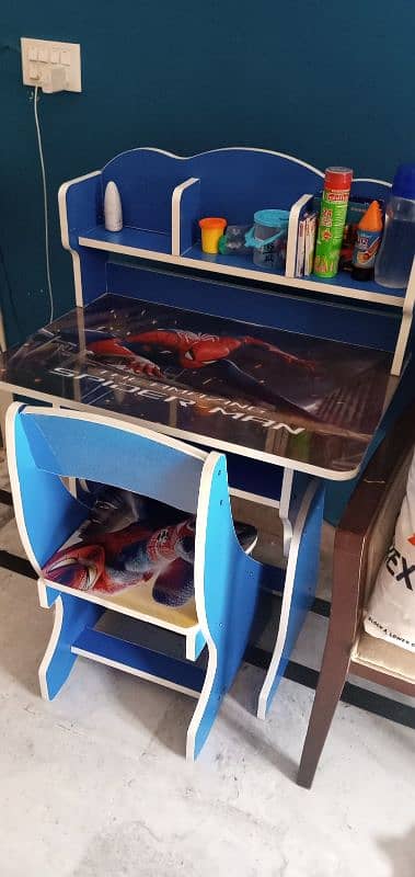 Study table for kids with chair 1