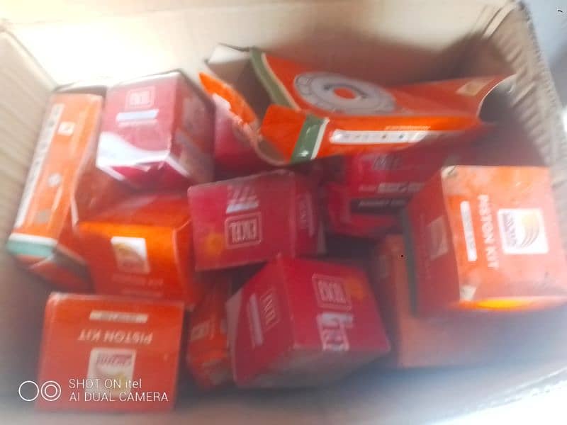 Bike Spare Parts shop ka samaan for sale 2