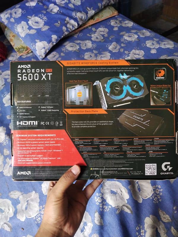 Gigabyte Radeon Rx 5600XT OC Edition 6Gb 8