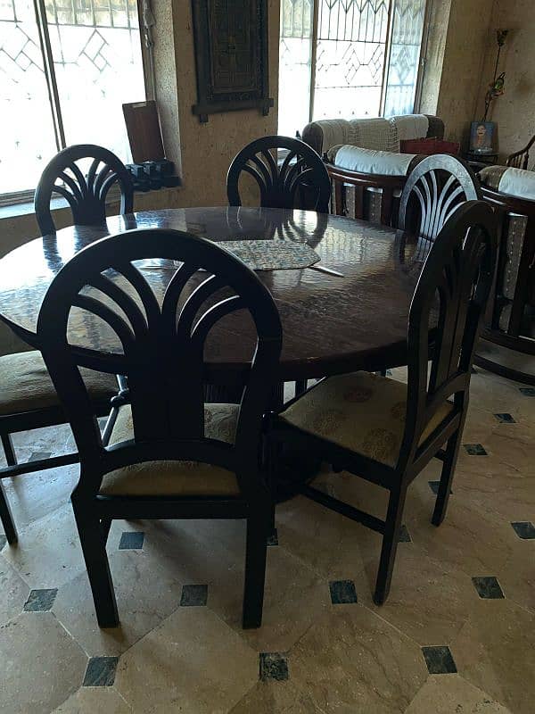 Wooden 6 seater Dinning Table 0