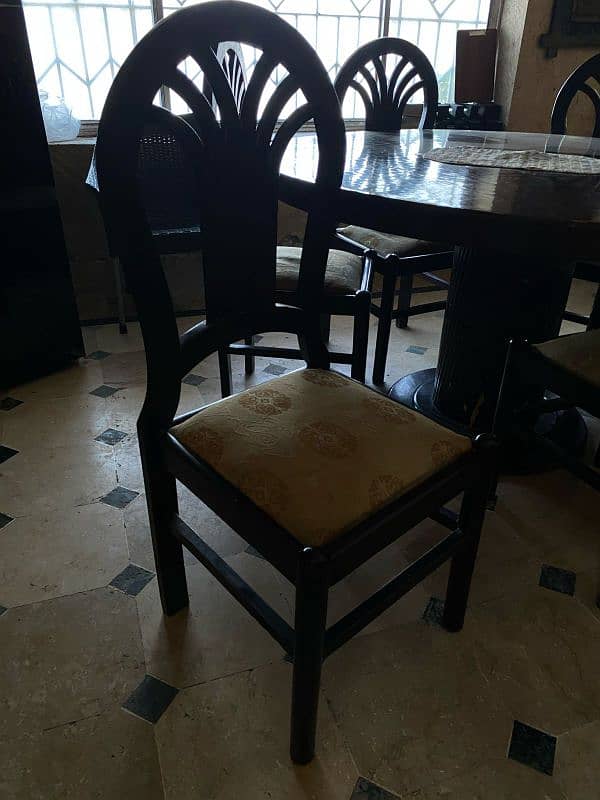 Wooden 6 seater Dinning Table 1