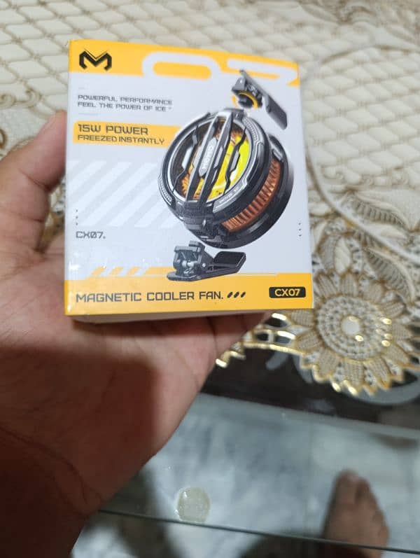 MEMO CX07 cooling fan 2