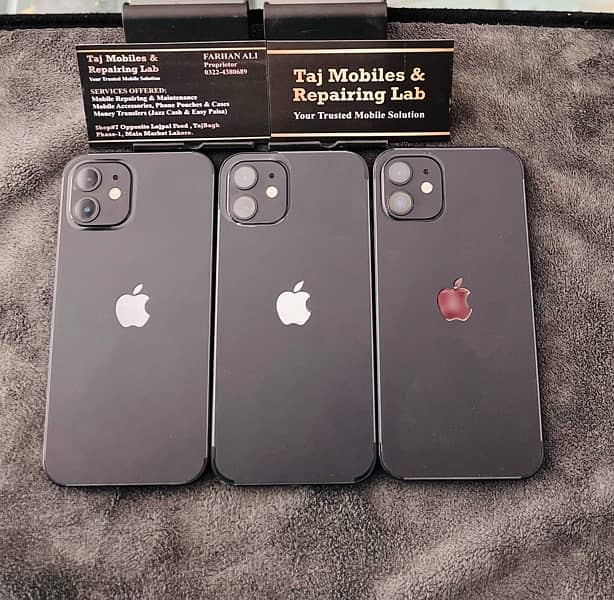 iPhone 12 JV Blue - Waterpack - 90%+ Battery Health 0