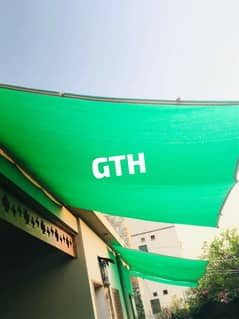 Green tarpal house
