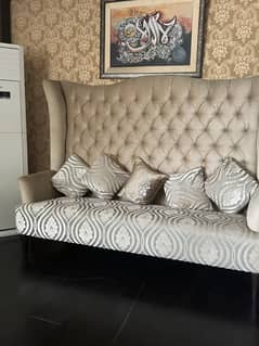 Off white 3 seater sofa