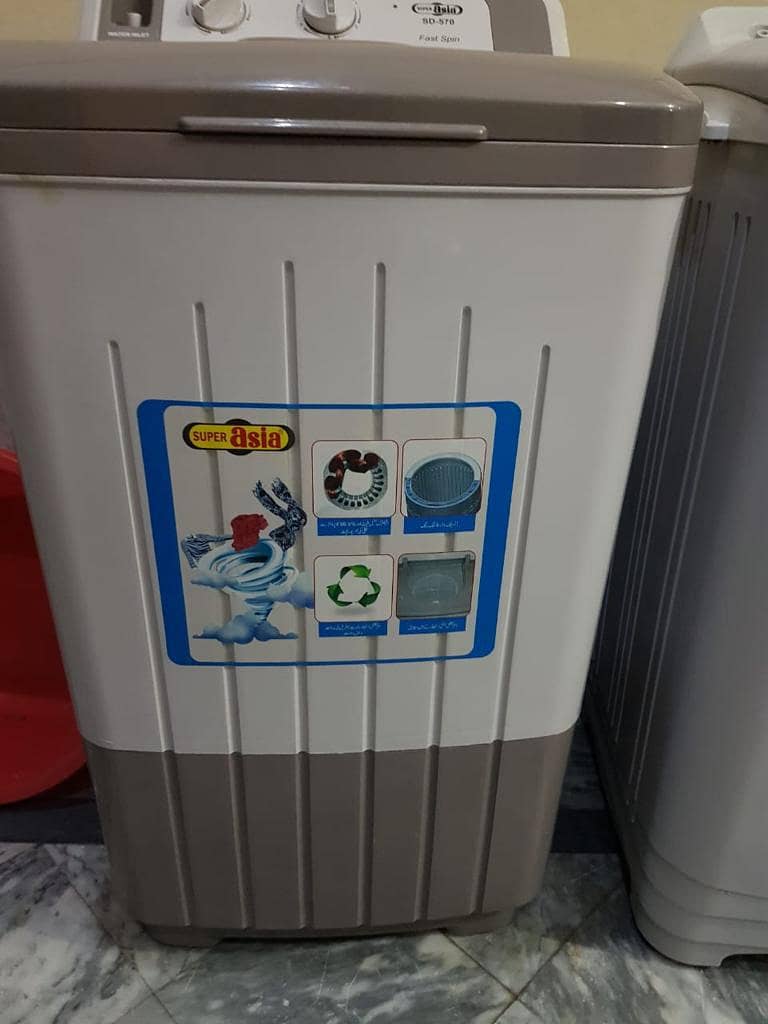 New washing machine with Spinner 2