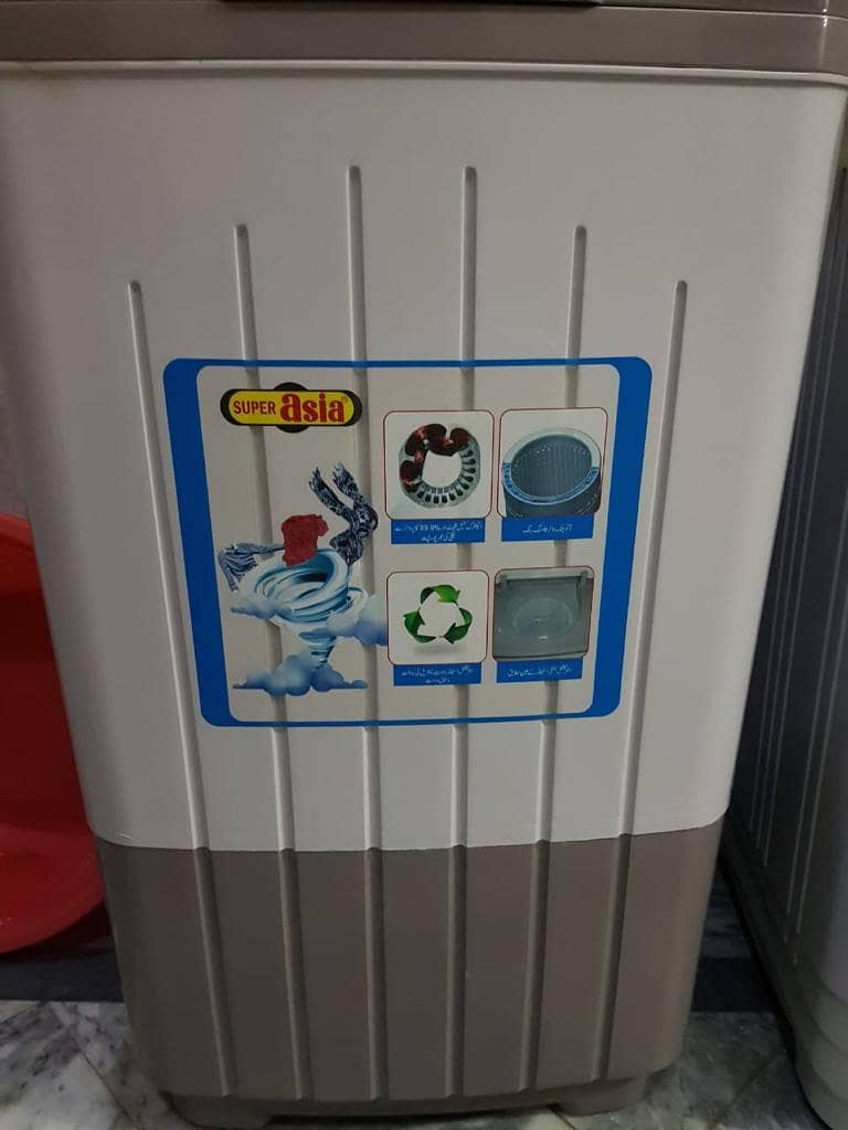 New washing machine with Spinner 5
