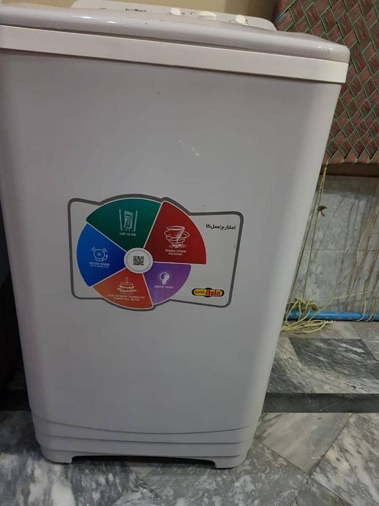 New washing machine with Spinner 7