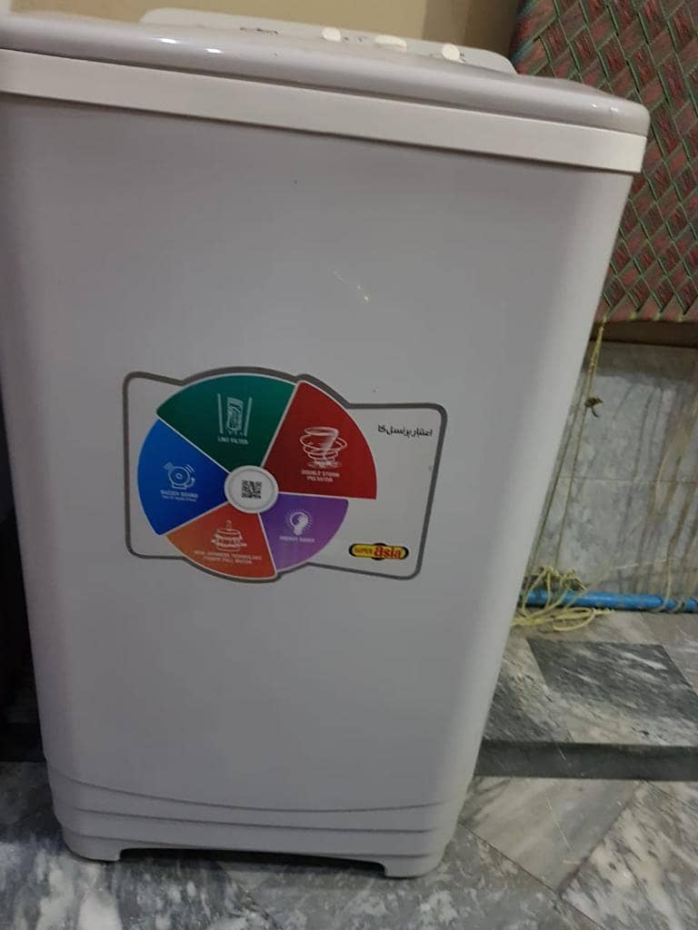 New washing machine with Spinner 8