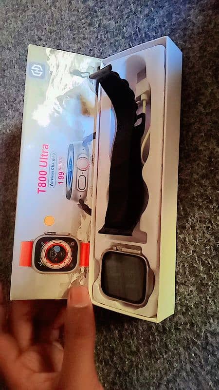 condition 10 by  10 T800 Ultra Smartwatch 1