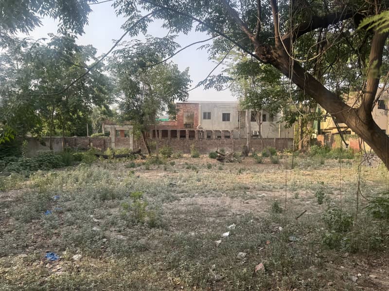 3 Kanal Plot Lahore Cant Khurshid Alam Road 0