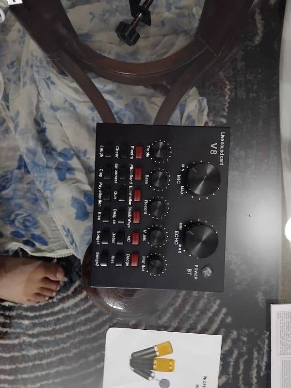 Condenser microphone 6