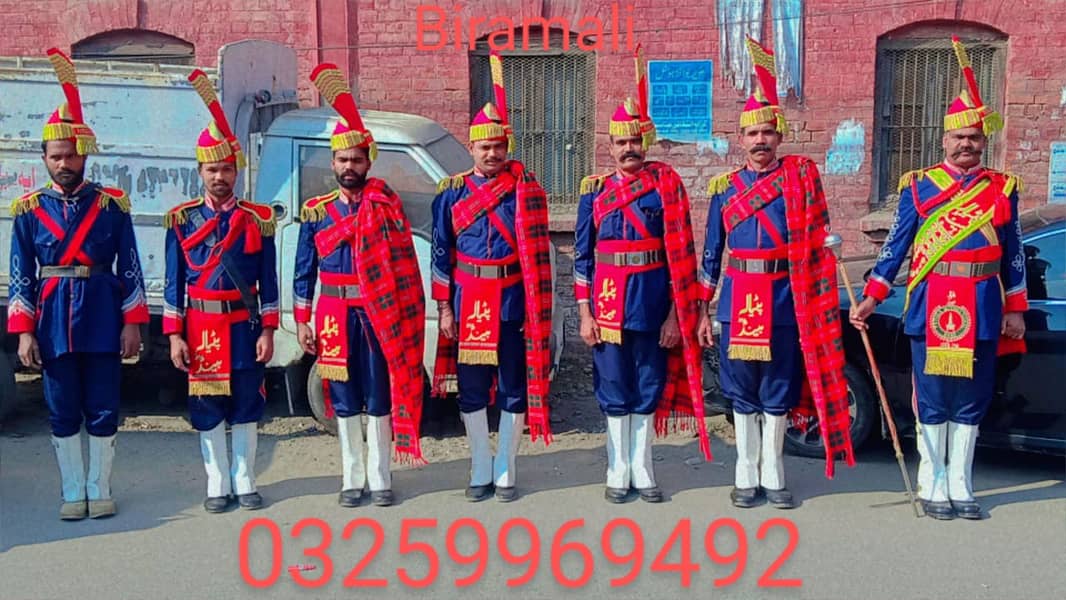 Fauji Band, Weddings Band Baja, Events, Dhol services, Fauji Pipe 1