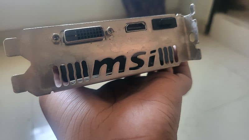 MSI GEFORCE GTX 1050 2GB OC no display 5
