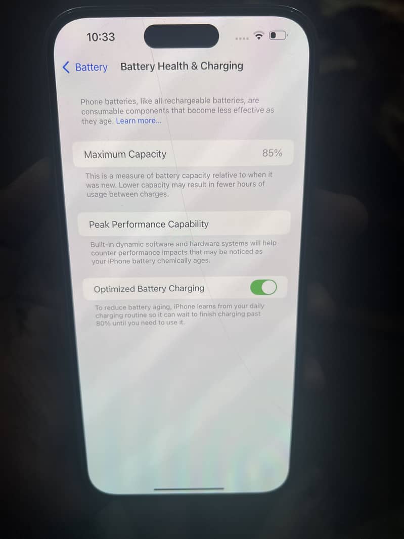 Iphone 14 pro max(with box) 128 GB 85 health NON PTA(sims used) 4
