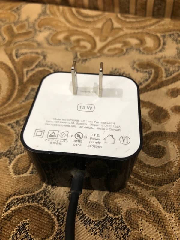 Amazon alexa echo dot with orignal adapter 4