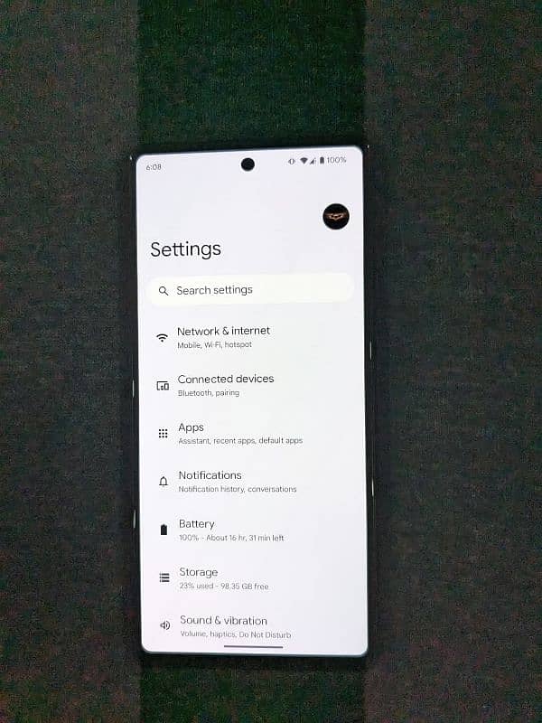 google pixel 6a condition 10/10 water pack 6/128 0