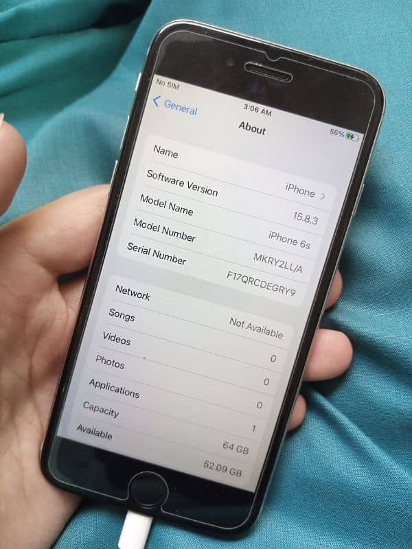 iphone 6s 64gb official PTA approved 4