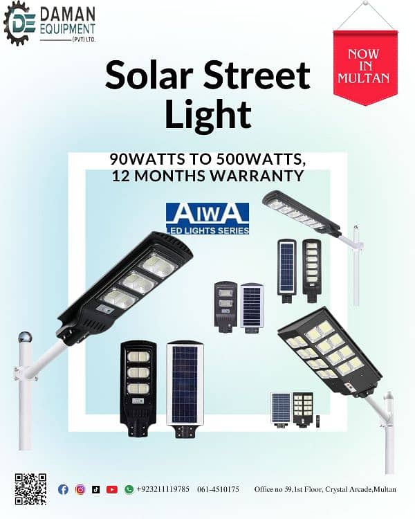 Solar Street Light 500 Watts Dargo 0